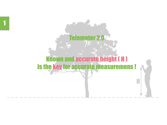 距离和高度户外遥测仪