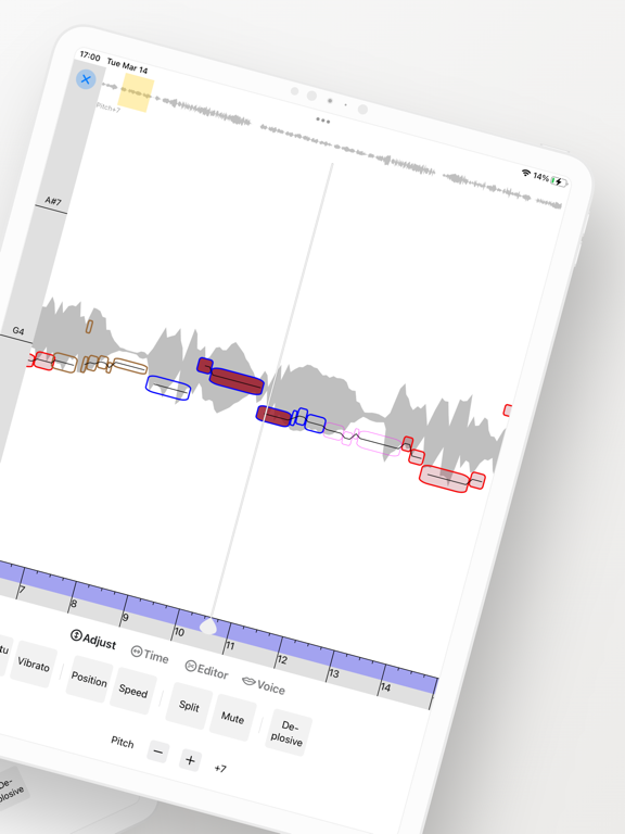 修音 - 基于音符的音频编辑