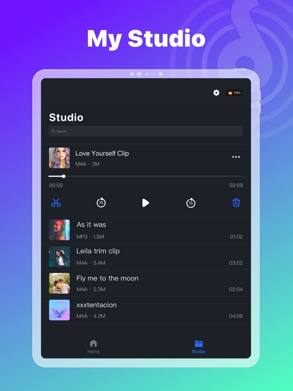 音乐剪辑大师：音频剪辑软件，音乐制作、录音剪辑、音频转换器