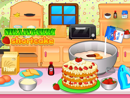 草莓起酥蛋糕 - 烹饪游戏