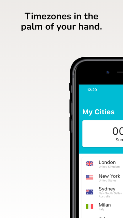 世界时钟 - 时区, 旅行