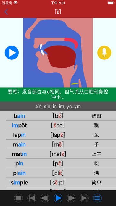 法语发音 - 学习法语字母单词基础发音标准入门教程
