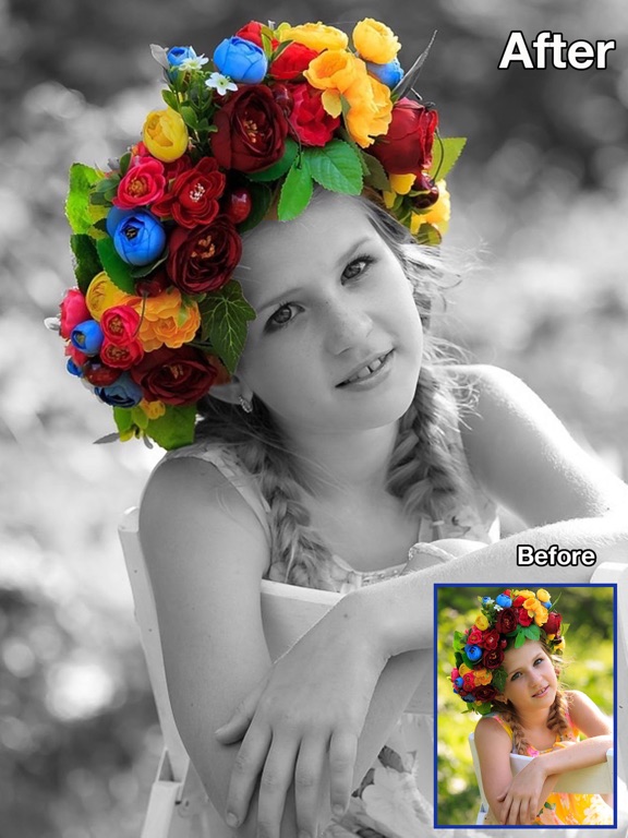 色彩大师 - 改变照片颜色,黑白多彩特效