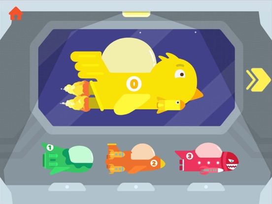 儿童飞机游戏：太空大冒险-恐龙宝宝开战机探索星球益智飞行游戏