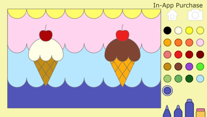 宝宝孩子涂色游戏 - 学前填色画本