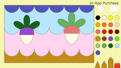宝宝孩子涂色游戏 - 学前填色画本