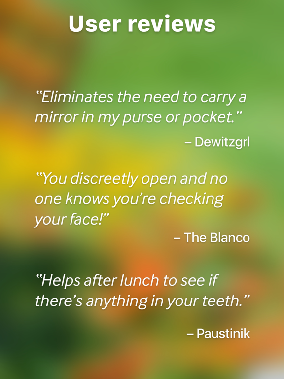 Mirror 镜子 - 化妆调焦摄影自拍神器