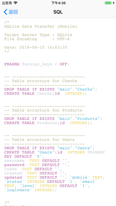 SQLite - 数据库编辑器&内容浏览器