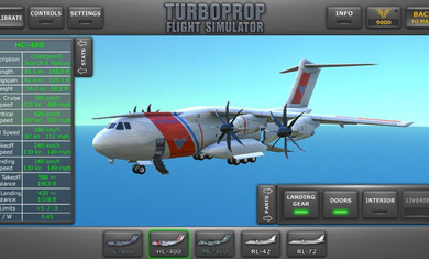 涡轮螺旋桨飞行模拟器中文版游戏下载v1.30.5 安卓版