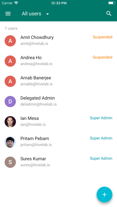 Google 管理控制台