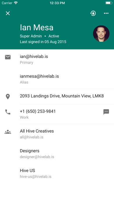 Google 管理控制台