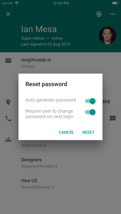 Google 管理控制台