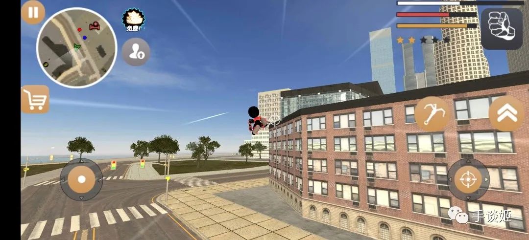 火柴人绳索英雄2中文版(stickmanropehero2)下载v3.3.9 安卓版