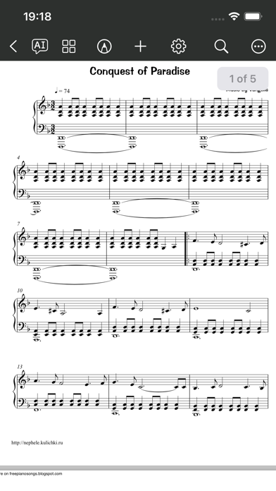 乐谱 Sheet Music - 五线谱钢琴谱打谱软件
