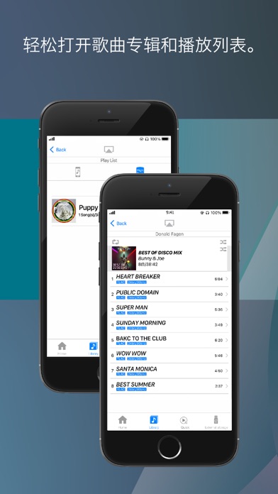 支持高分辨率播放 - 音乐播放器[NePLAYER]