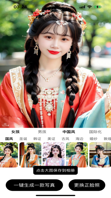 72写真-ai换脸软件变装壁纸美图秀猫轻千颜趣咔叽智能相机拍