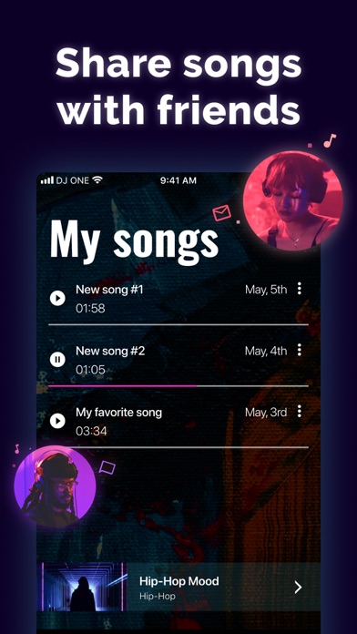 Dj ONE: 音乐和节拍制作器 在鼓机上跳动