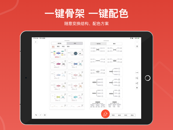 寻简思维导图 - AI点燃创意 大纲笔记&手写笔记
