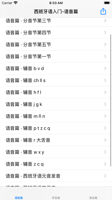 西班牙语入门教程
