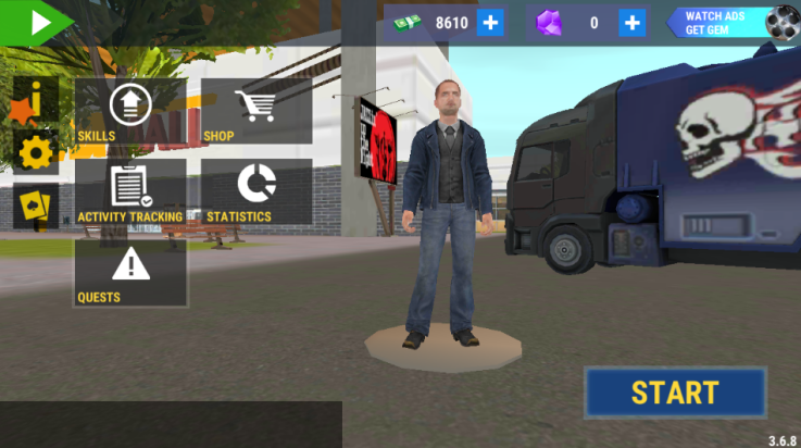 卡车司机城市粉碎游戏(Rio Crime City: Mafia Gangster)v3.6.8 最新版