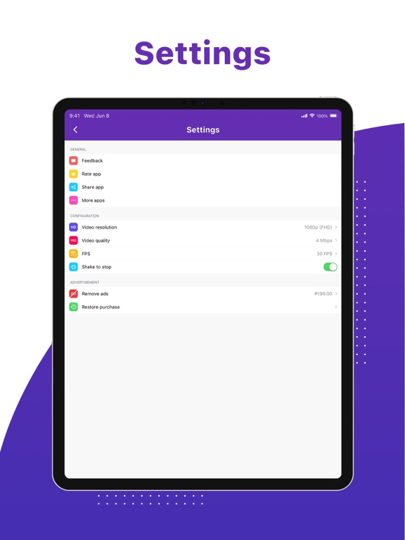 屏幕录像: : 屏幕 录像机