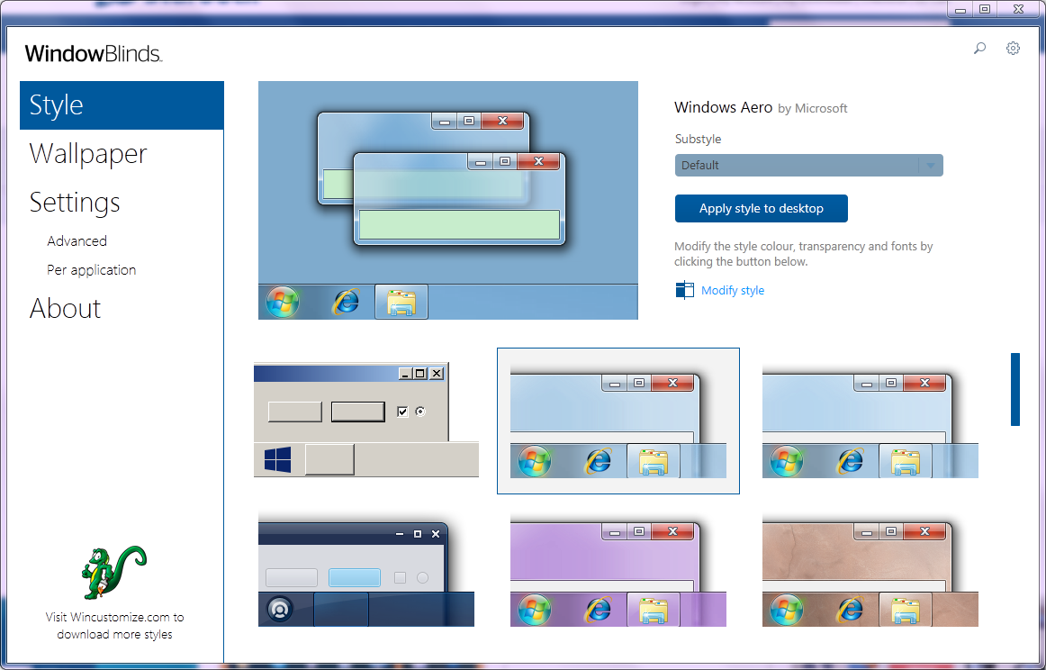 windowblinds(windows系统美化)下载v2017 最新版