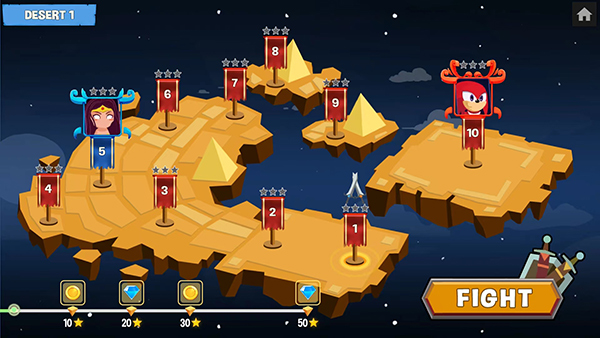 波比vs火柴人游戏(Stickman Fighting Supreme)v1.0.30 最新版