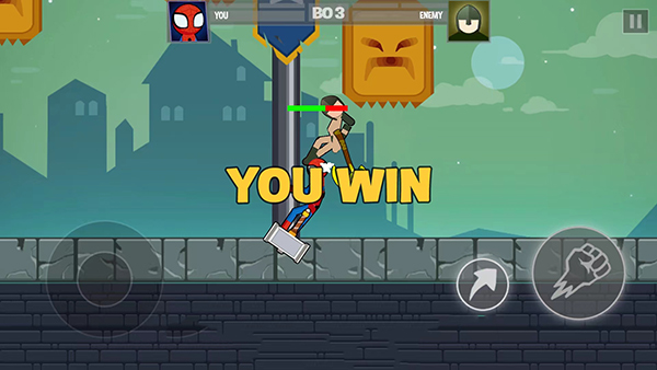 波比vs火柴人游戏(Stickman Fighting Supreme)v1.0.30 最新版