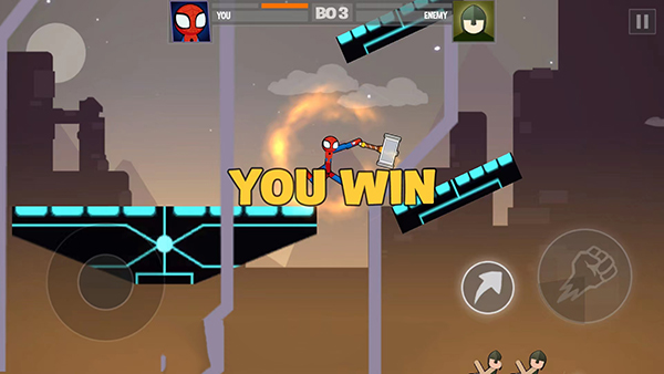 波比vs火柴人游戏(Stickman Fighting Supreme)v1.0.30 最新版