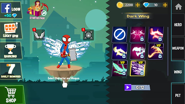 波比vs火柴人游戏(Stickman Fighting Supreme)v1.0.30 最新版