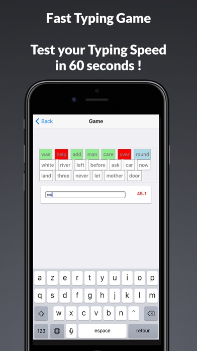 Fast Typing Game : 测试你的写作速度