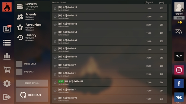 氧化物生存岛手游(Oxide