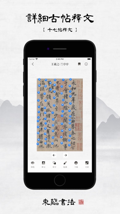 东临书法 - 书法字典查询、字帖集字及练字临摹工具