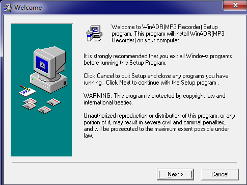 winadr(音频录制软件)下载v3.0 官方版
