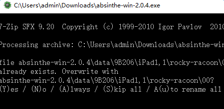 完美越狱工具absinthe下载v2.0.1 汉化版