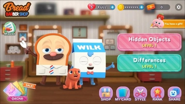 面包理发店汉化版v1.1.5 最新版