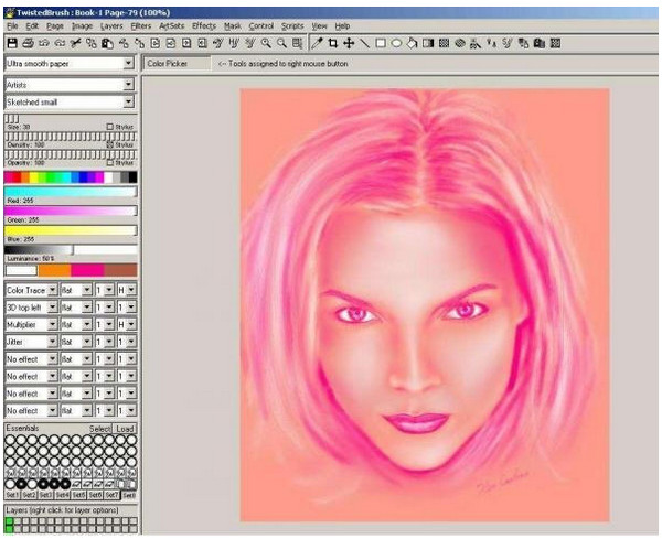 TwistedBrush绘画软件下载v20.04 免费版