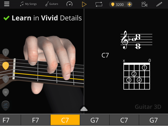 Guitar 3D - 吉他和弦