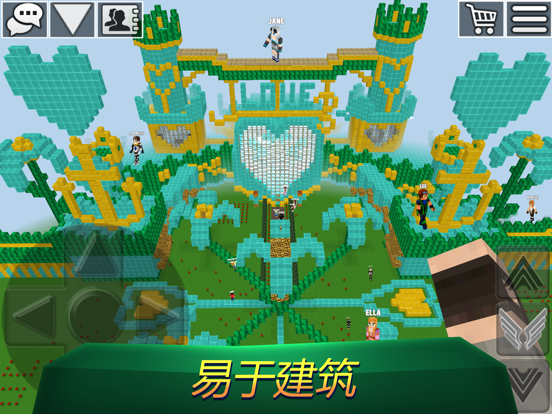 方块世界工艺-3D沙盒建筑生存游戏