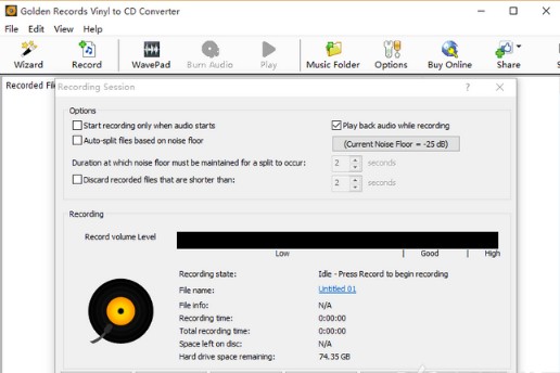 磁带转cd工具下载v2.08 绿色版