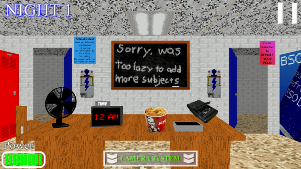 巴迪老师的午夜后宫真实版(Five Nights At Baldi) 巴迪老师的午夜后宫真实版(Five Nights At Baldi)