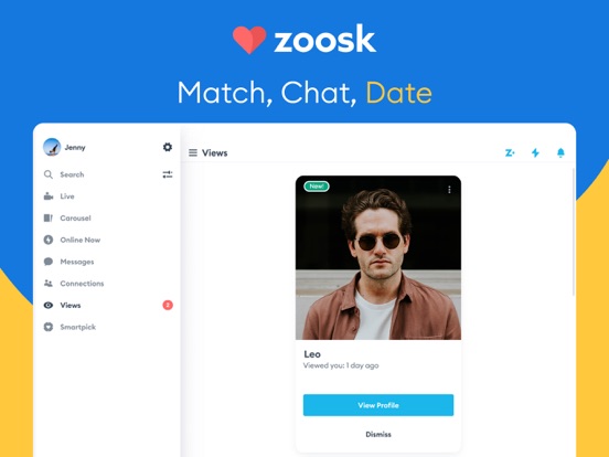 Zoosk - 单身人士约会应用程序首选
