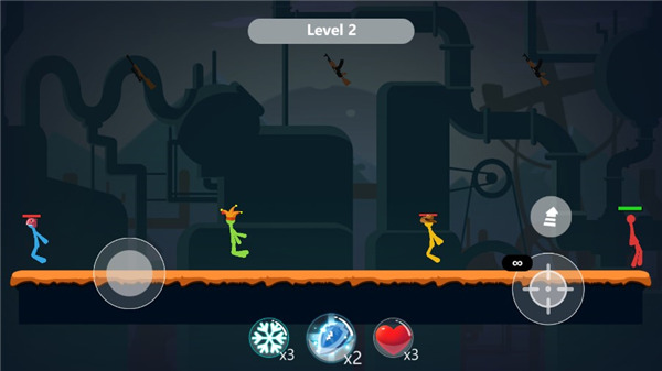 火柴人格斗战士最新版下载安装(Stick Fight Warriors)v4 安卓版