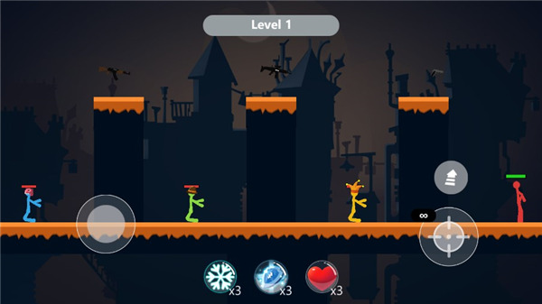 火柴人格斗战士最新版下载安装(Stick Fight Warriors)v4 安卓版