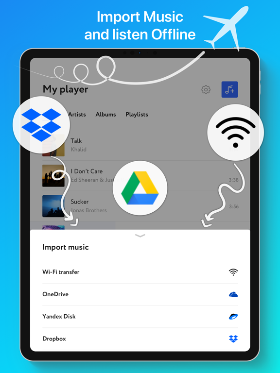音乐播放器高音质听没有互联网无限 Music Player