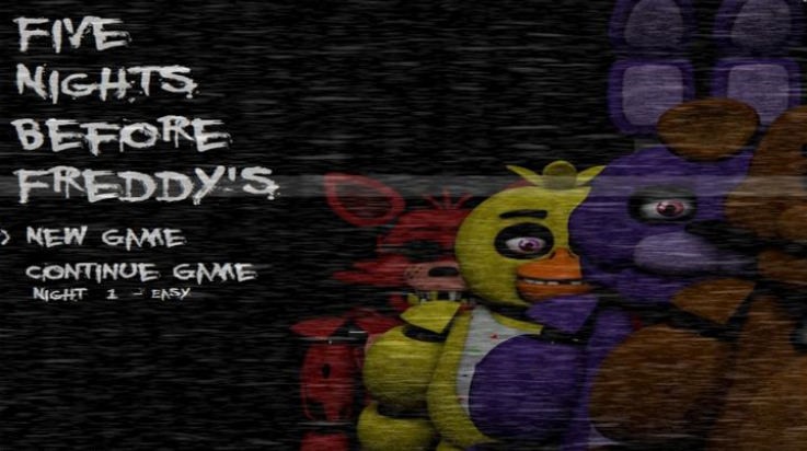 玩具熊的午夜后宫五夜诡守游戏(Five Nights Before Freddys)v1.0 最新版