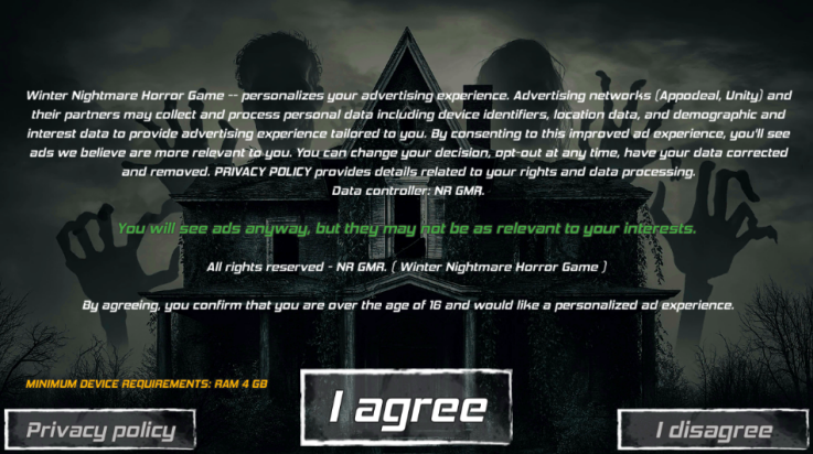 冬季噩梦游戏v2.15 最新版