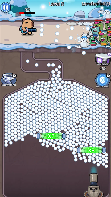 雪球子弹倍增器游戏最新版下载v1.0.0 安卓版
