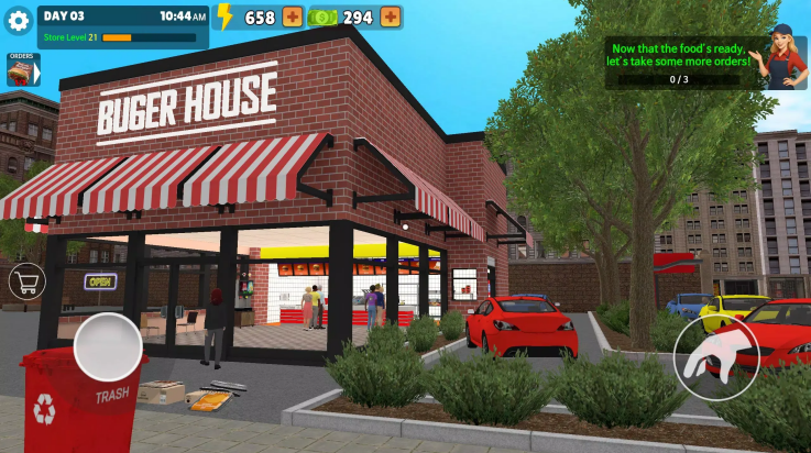 我的汉堡屋模拟器手机版v1.0.9 最新版