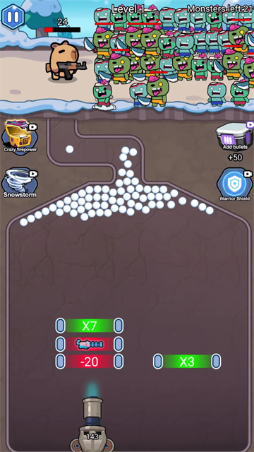雪球子弹倍增器游戏最新版下载v1.0.0 安卓版
